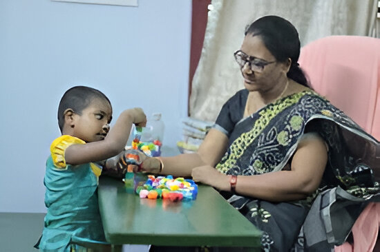 Child therapy session at Neuron Clinic